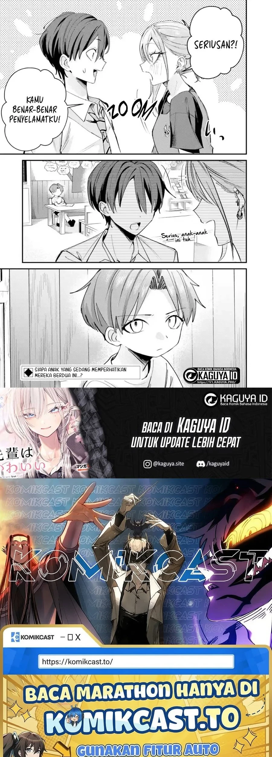 Haimiya-senpai wa Kowakute Kawaii Chapter 28 Gambar 17