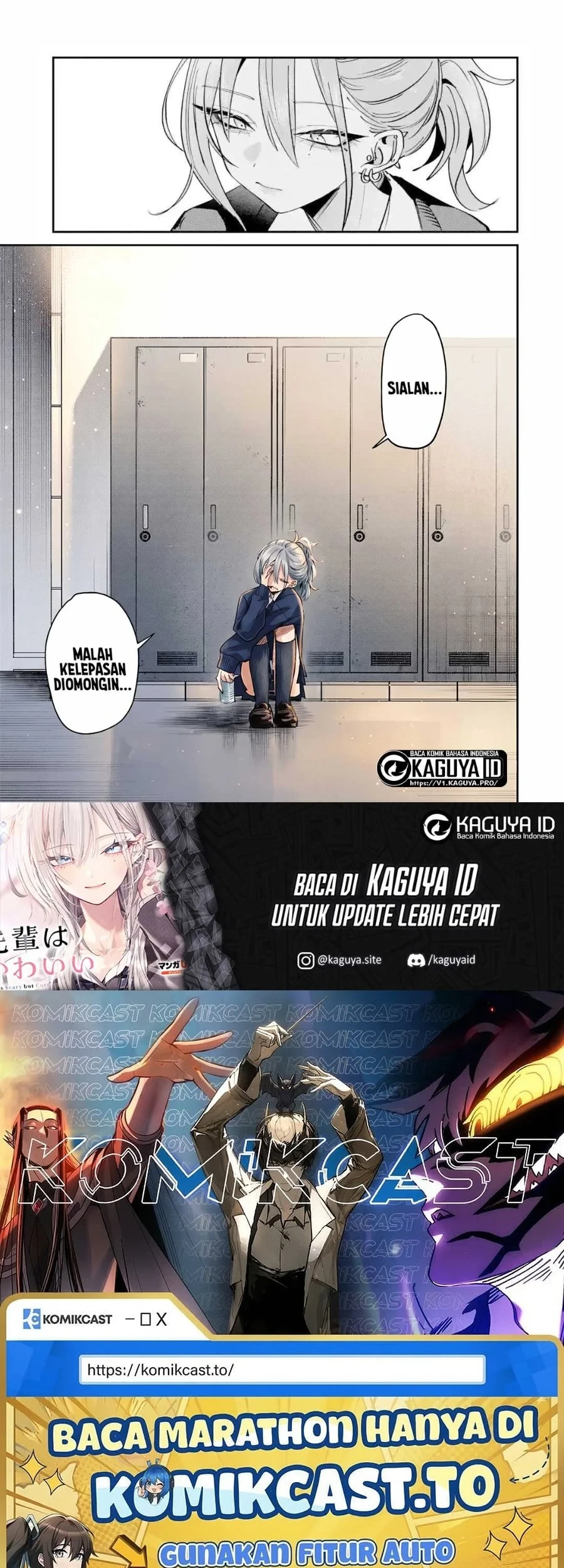 Haimiya-senpai wa Kowakute Kawaii Chapter 29.2 Gambar 13