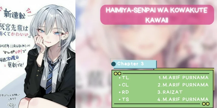 Komik Haimiya-senpai wa Kowakute Kawaii Chapter 3 gambar nomor 1