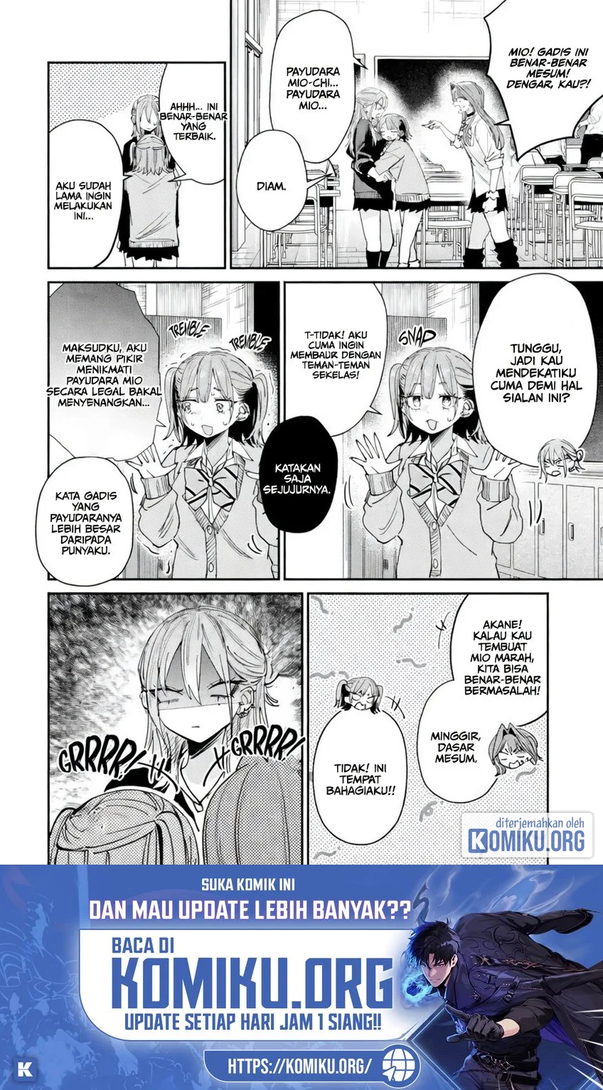 Haimiya-senpai wa Kowakute Kawaii Chapter 39 halaman 8