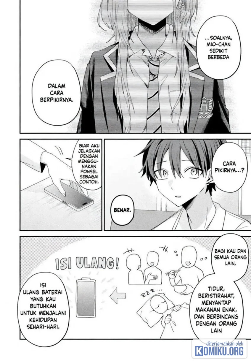Haimiya-senpai wa Kowakute Kawaii Chapter 45 Gambar 5