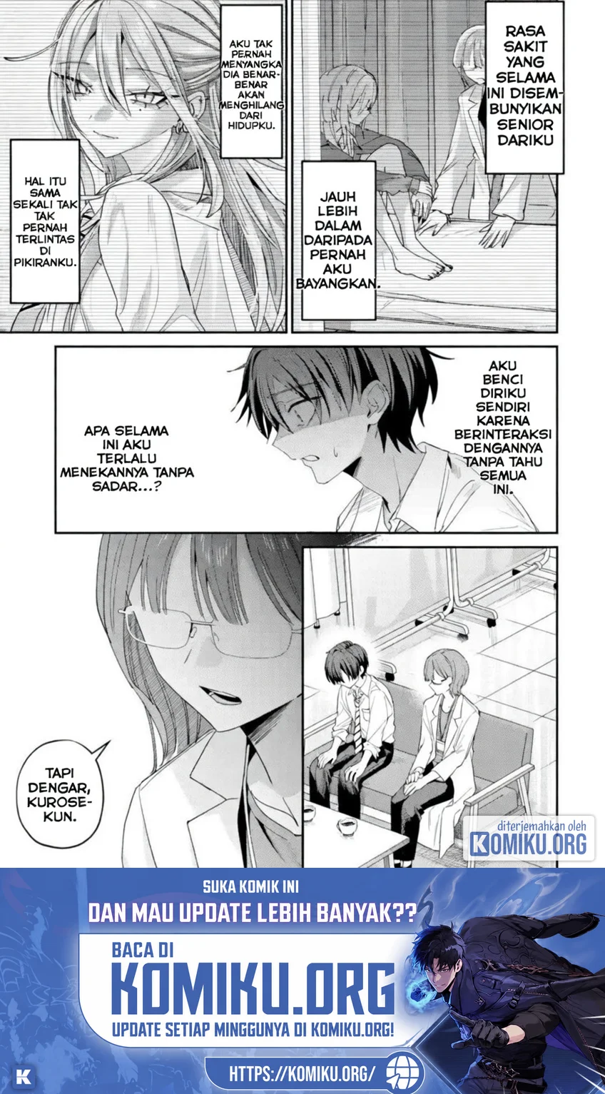 Haimiya-senpai wa Kowakute Kawaii Chapter 45 Gambar 8