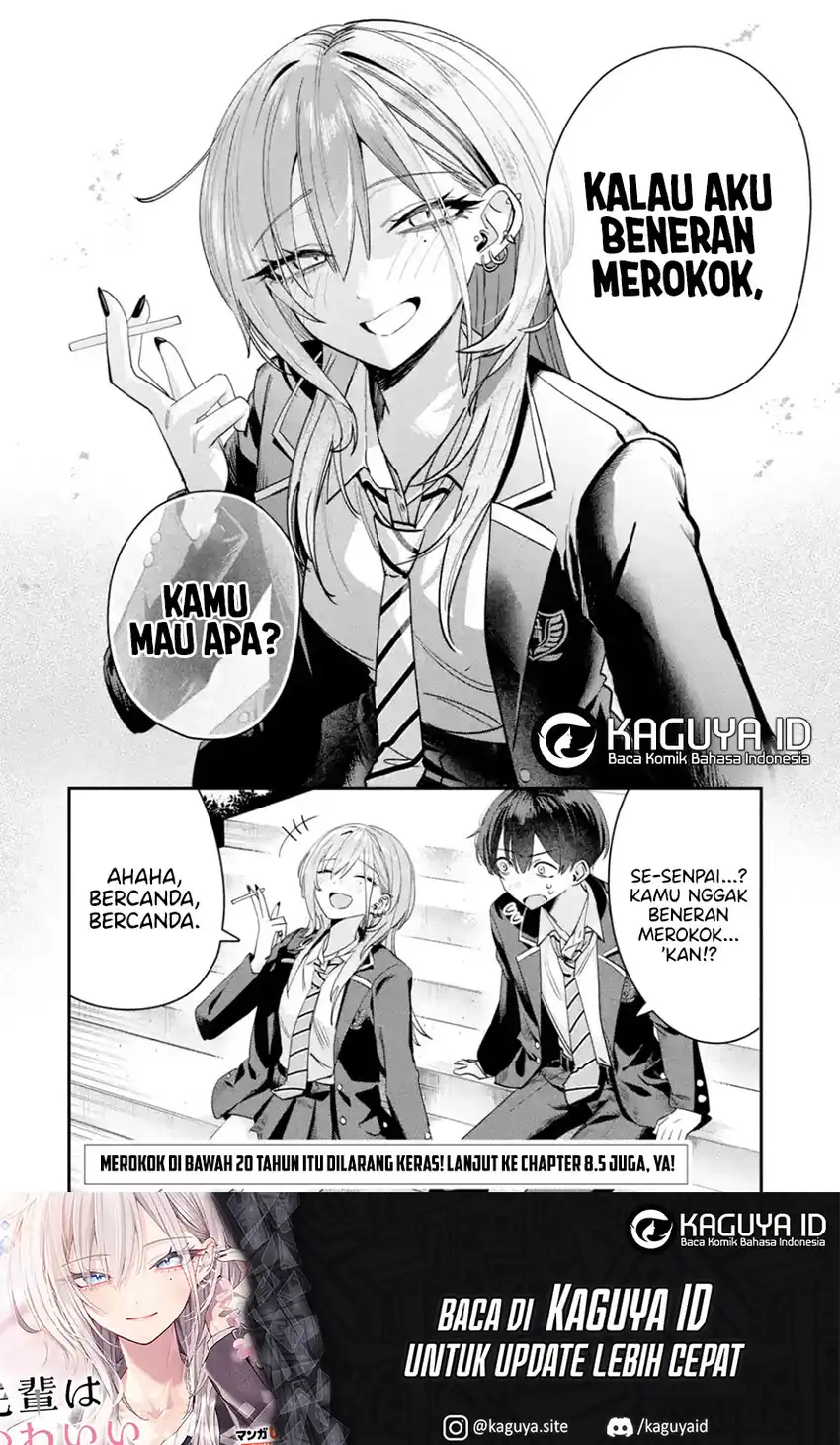 Haimiya-senpai wa Kowakute Kawaii Chapter 8 Gambar 7