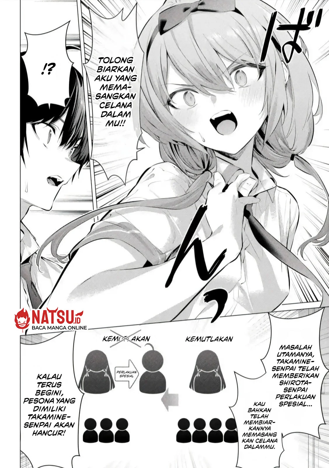 Haite Kudasai Takamine-san Chapter 66.1 Gambar 14