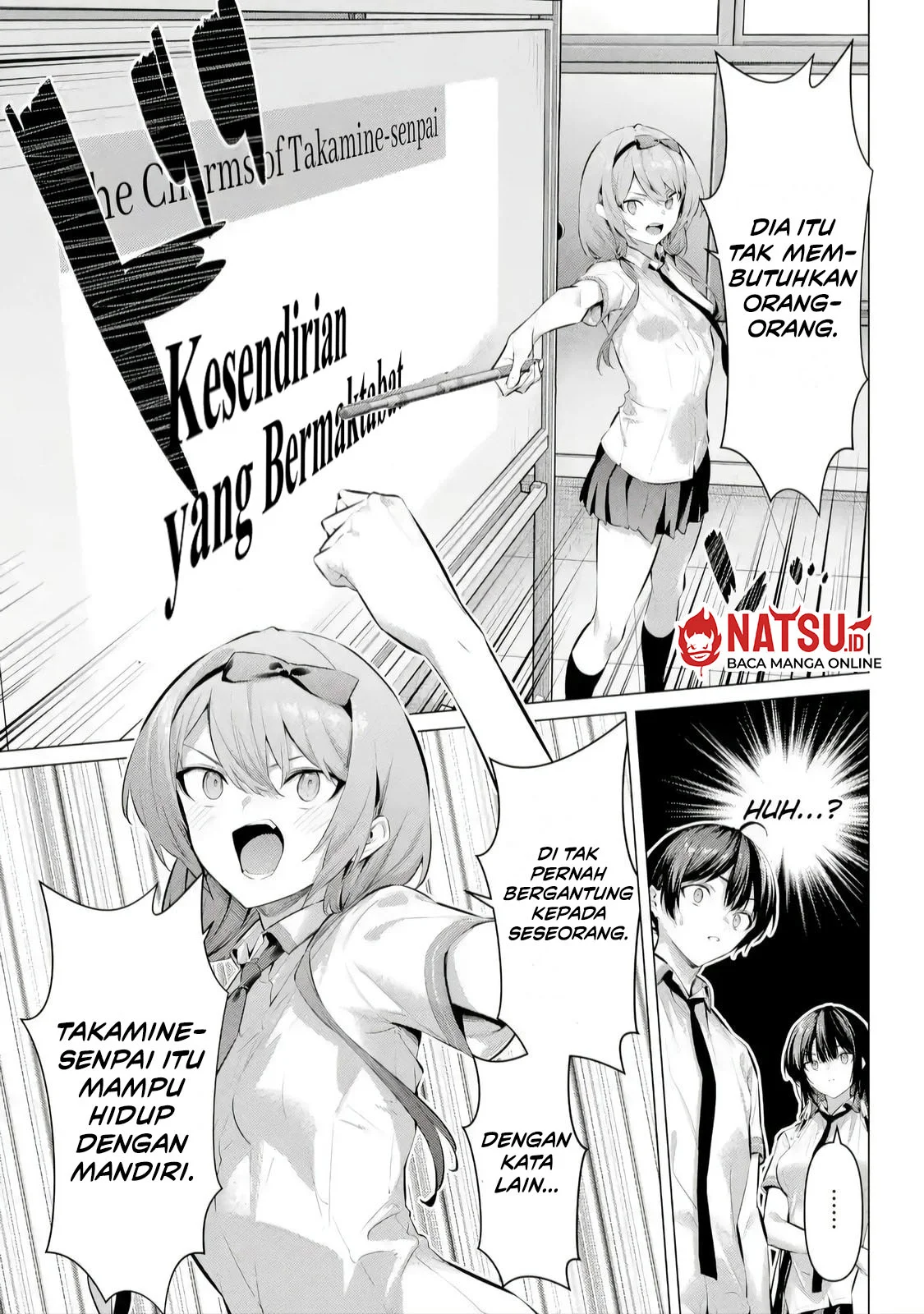 Haite Kudasai Takamine-san Chapter 66.1 Gambar 7