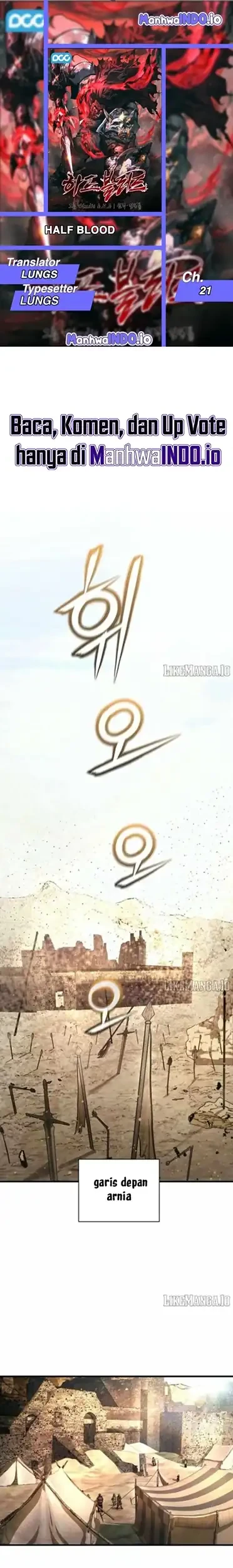 Komik Half blood Chapter 21 gambar nomor 1