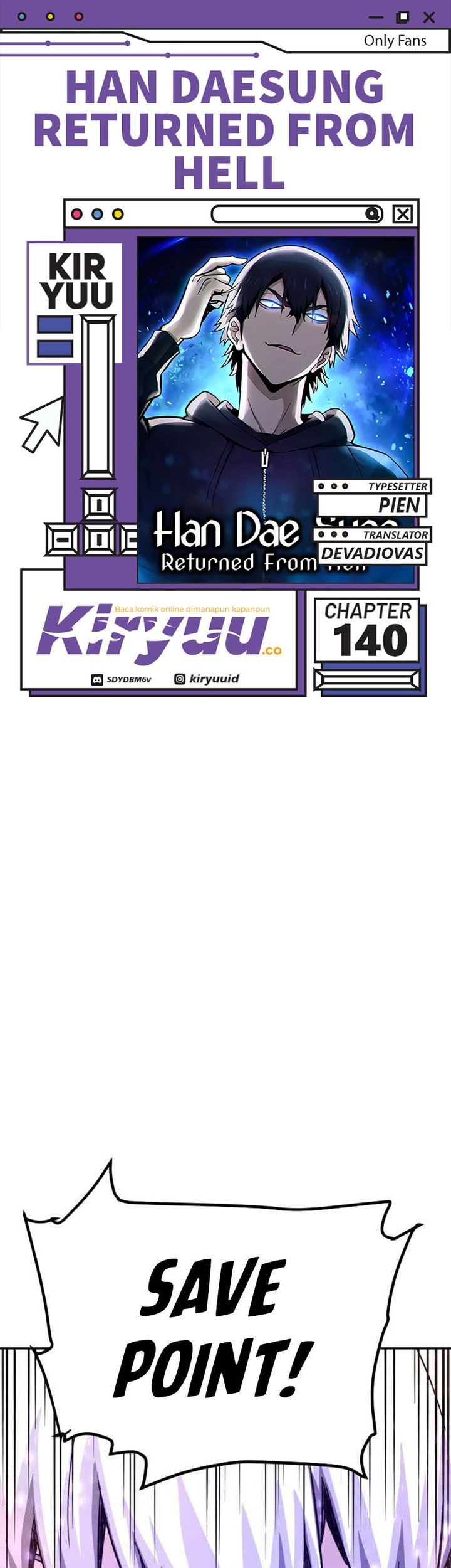 Baca Komik Han Dae Sung Returned From Hell Chapter 140 Gambar 1