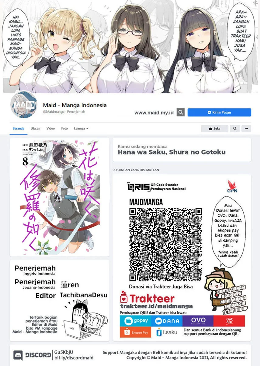 Manga Hana wa Saku, Shura no Gotoku Chapter 36 gambar 2