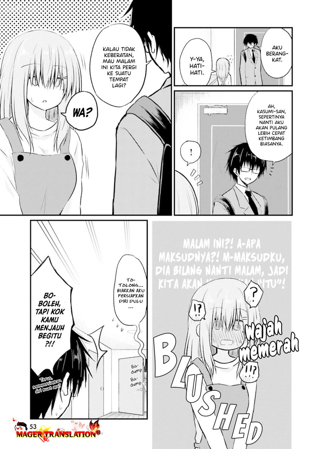 Hazukashigariya no Tsuma to Shinkon Seikatsu Hajimemashita Chapter 3 Gambar 8
