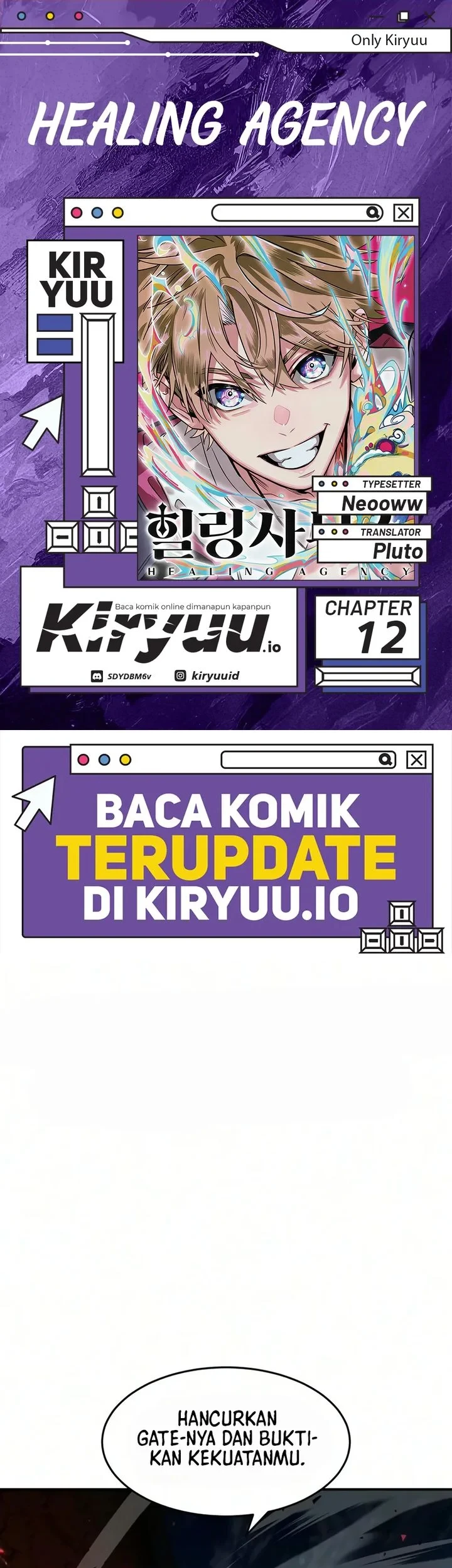 Komik Healing Agency Chapter 12 gambar 1