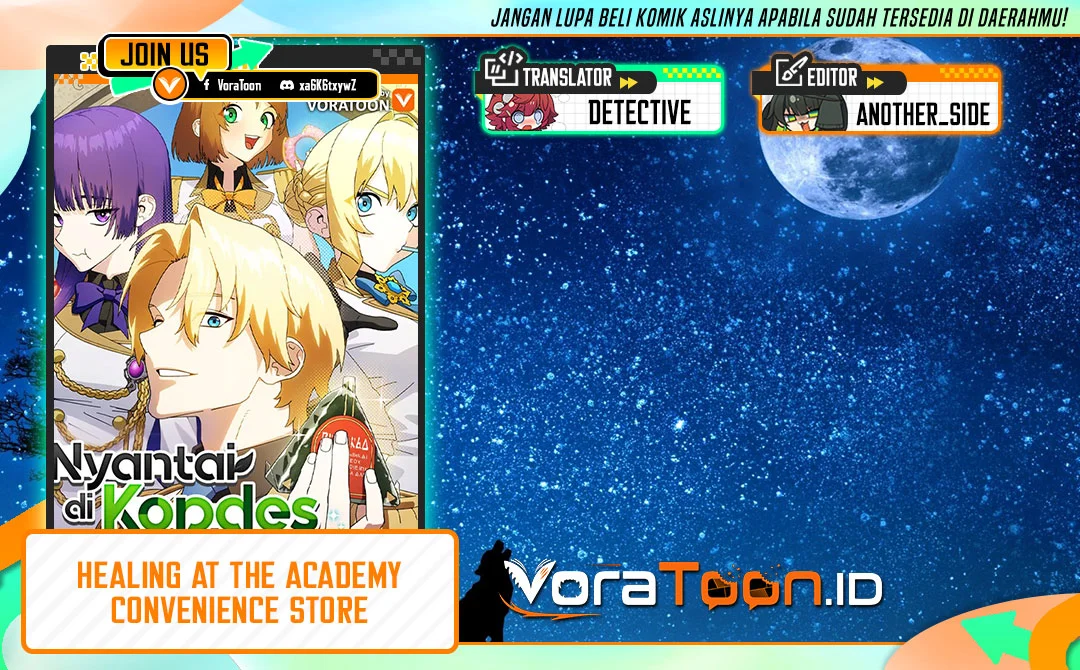 Healing at the Academy Convenience Store Chapter 19 Halaman 1
