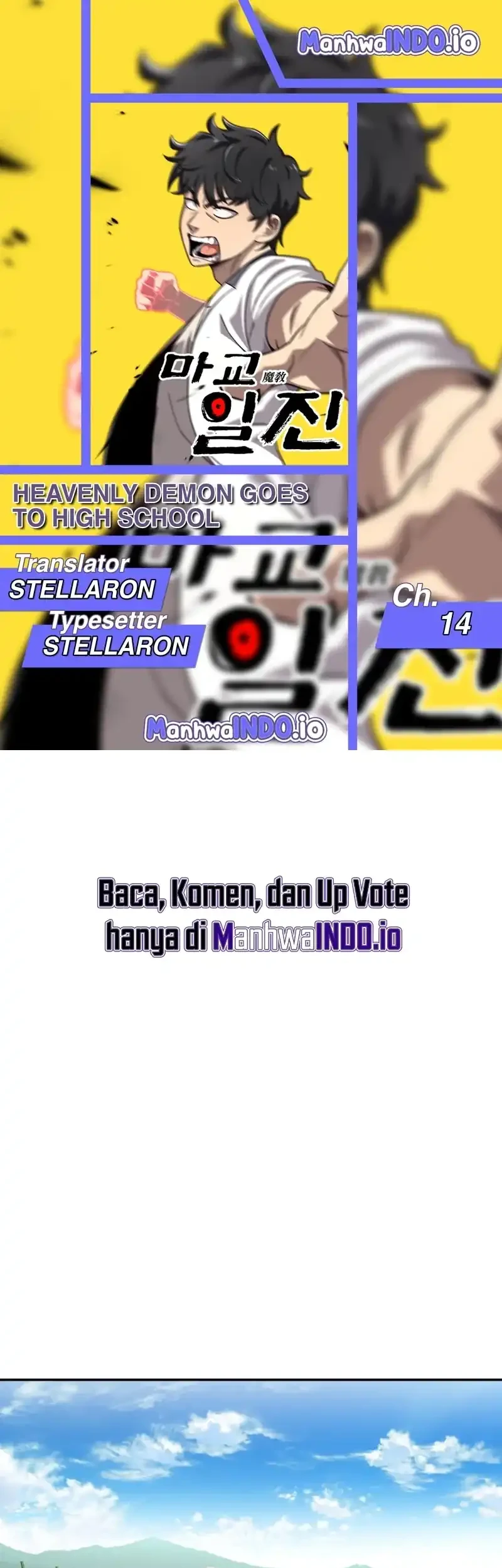 Komik Heavenly Demon Goes to High School Chapter 14 gambar 1