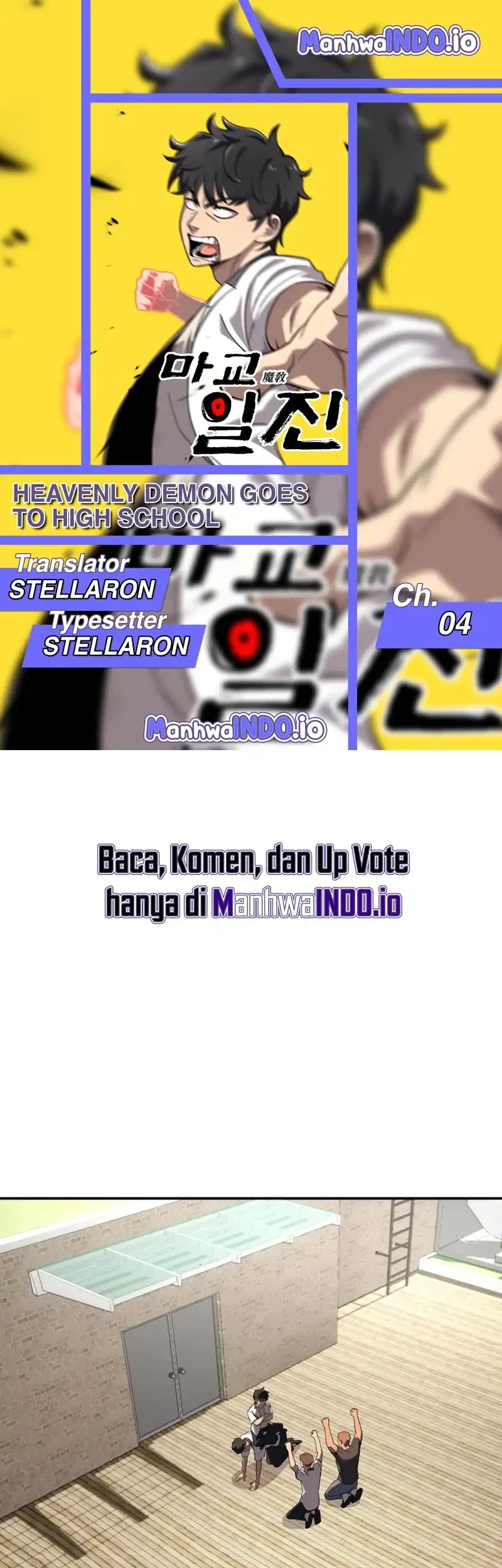 Komik Heavenly Demon Goes to High School Chapter 4 gambar 1