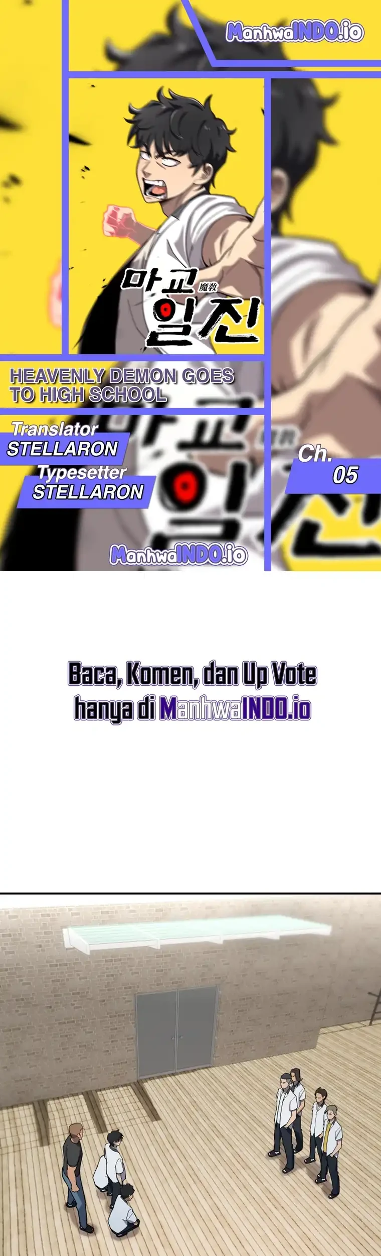 Komik Heavenly Demon Goes to High School Chapter 5 gambar 1