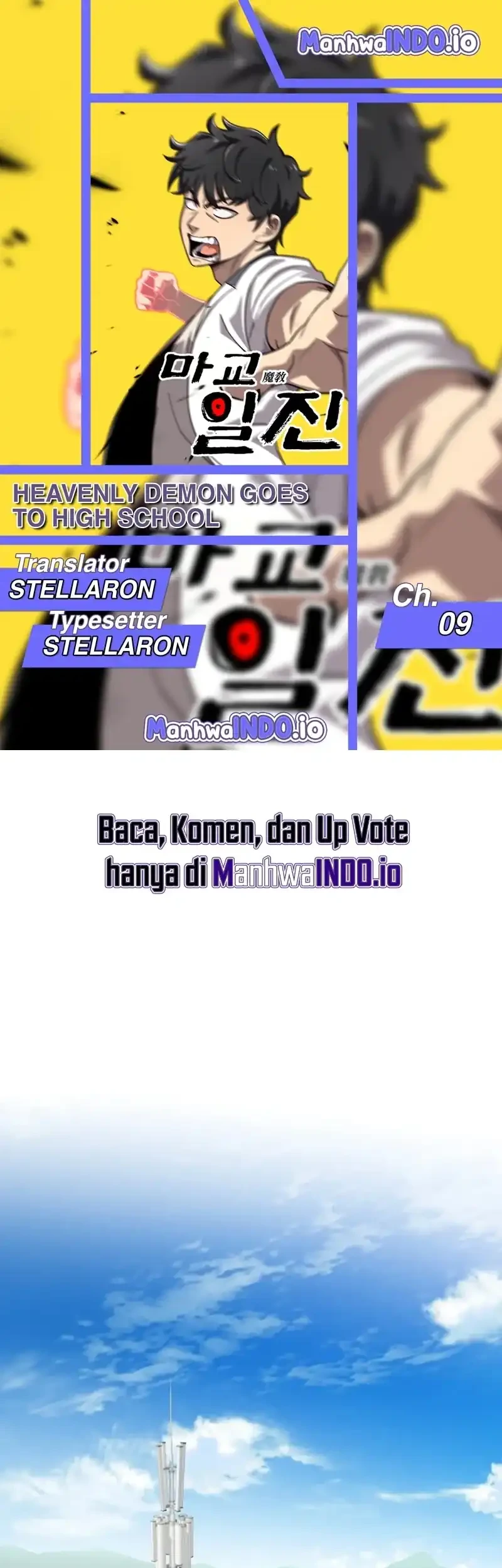 Komik Heavenly Demon Goes to High School Chapter 9 gambar 1