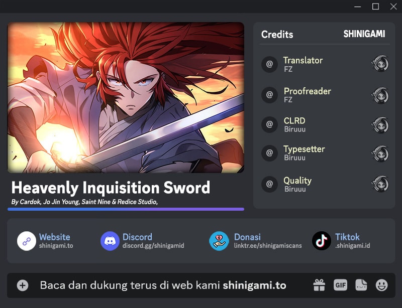 Baca Komik Heavenly Inquisition Sword Chapter 125 Gambar 1