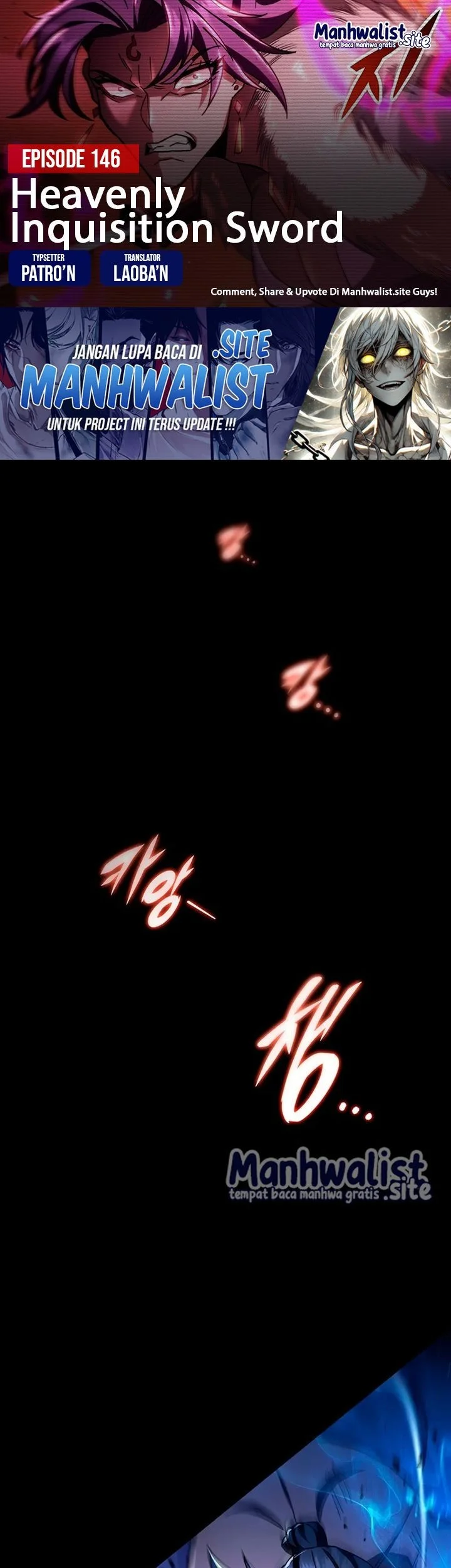 Komik Heavenly Inquisition Sword Chapter 146 gambar nomor 1