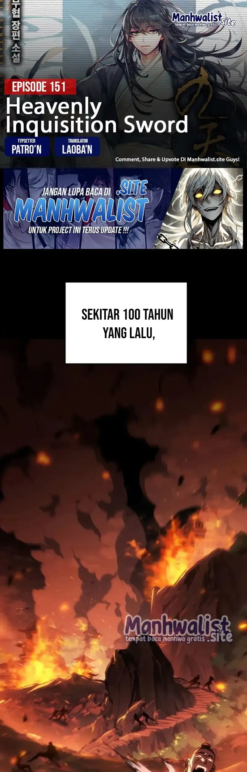Komik Heavenly Inquisition Sword Chapter 151 gambar 1