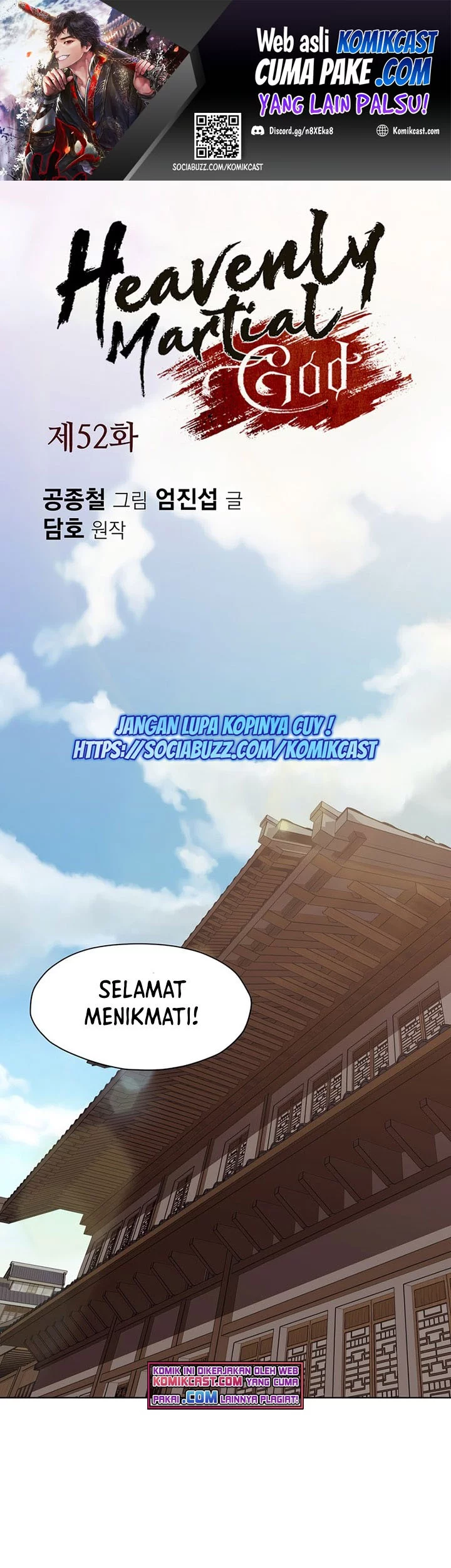 Komik Heavenly Martial God Chapter 52 gambar nomor 1