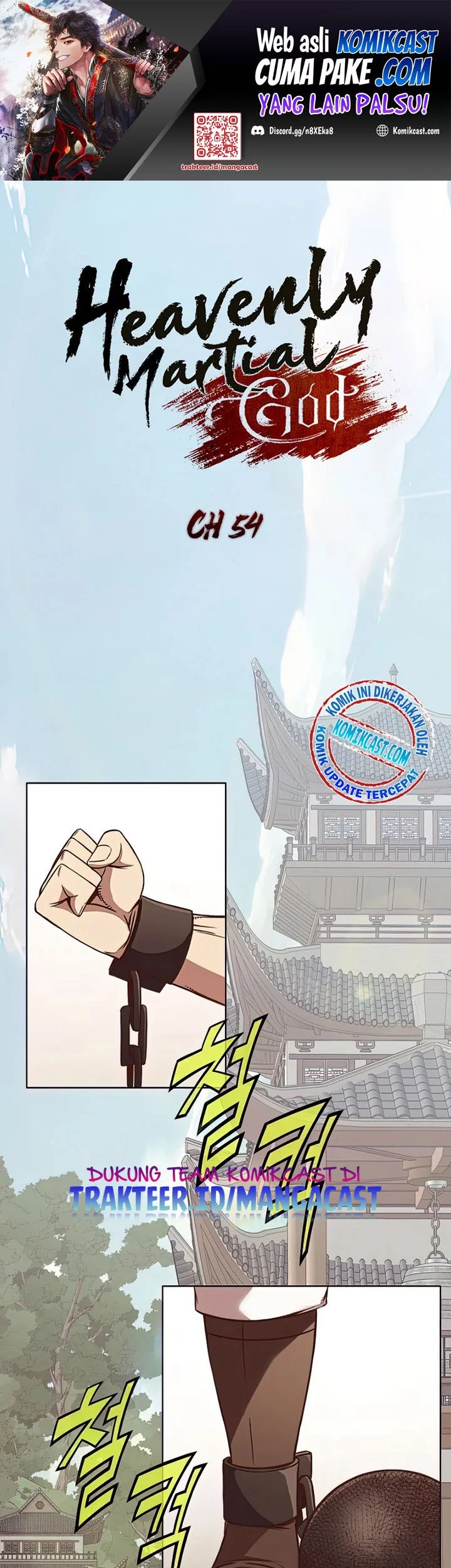 Komik Heavenly Martial God Chapter 54 gambar nomor 1