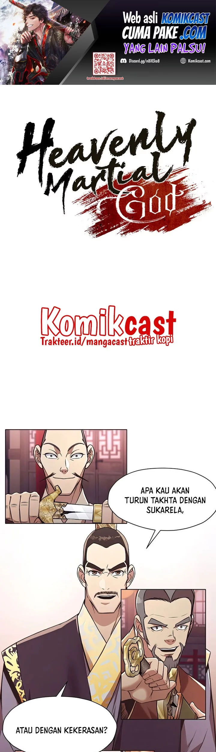 Komik Heavenly Martial God Chapter 56 gambar nomor 1