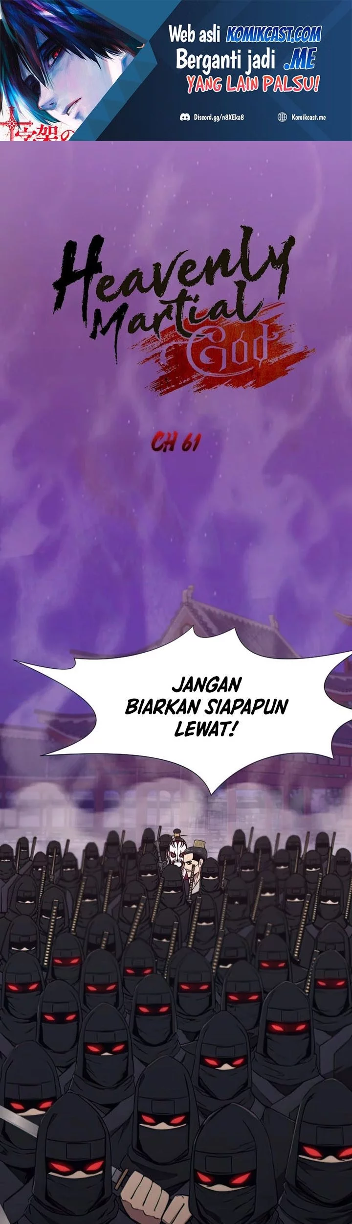 Komik Heavenly Martial God Chapter 61 gambar nomor 1