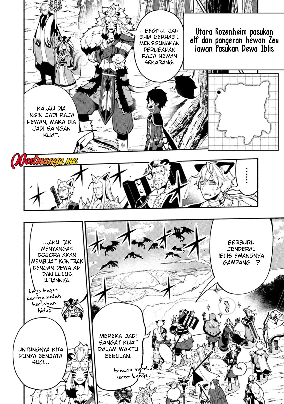 Hell Mode: Yarikomi Suki no Gamer wa Hai Settei no Isekai de Musou Suru Chapter 89.2 Gambar 6