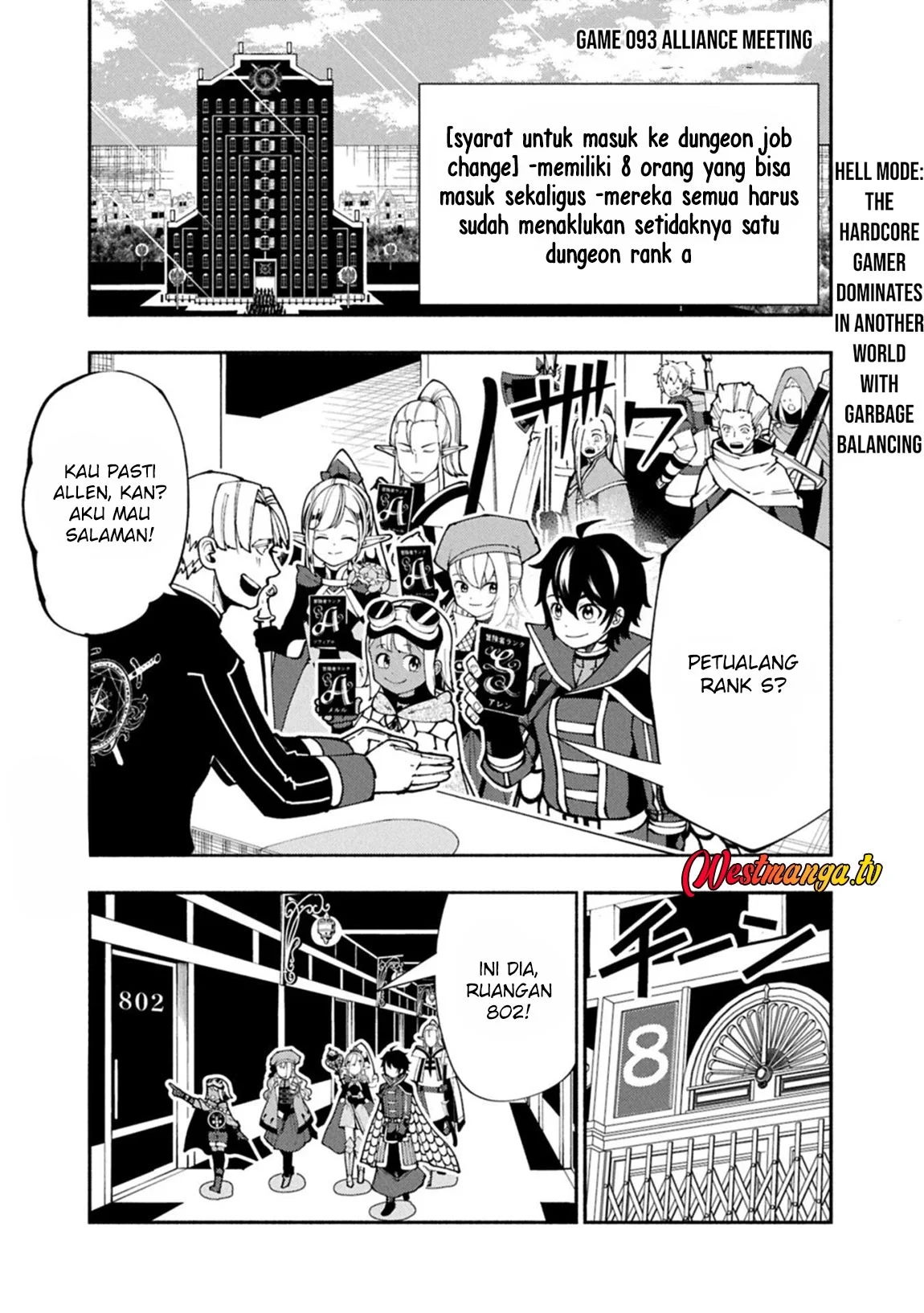 Manga Hell Mode: Yarikomi Suki no Gamer wa Hai Settei no Isekai de Musou Suru Chapter 93 gambar 2