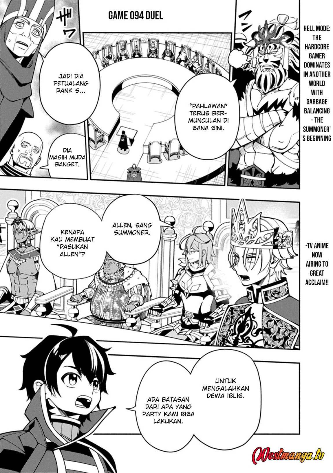 Manga Hell Mode: Yarikomi Suki no Gamer wa Hai Settei no Isekai de Musou Suru Chapter 94 gambar 2