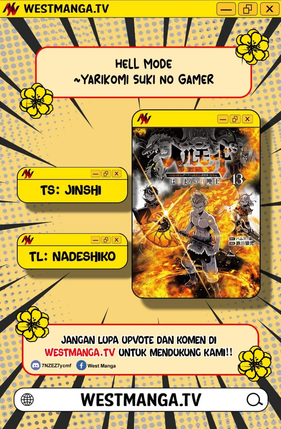 Hell Mode: Yarikomi Suki no Gamer wa Hai Settei no Isekai de Musou Suru Chapter 96.2 Gambar 3