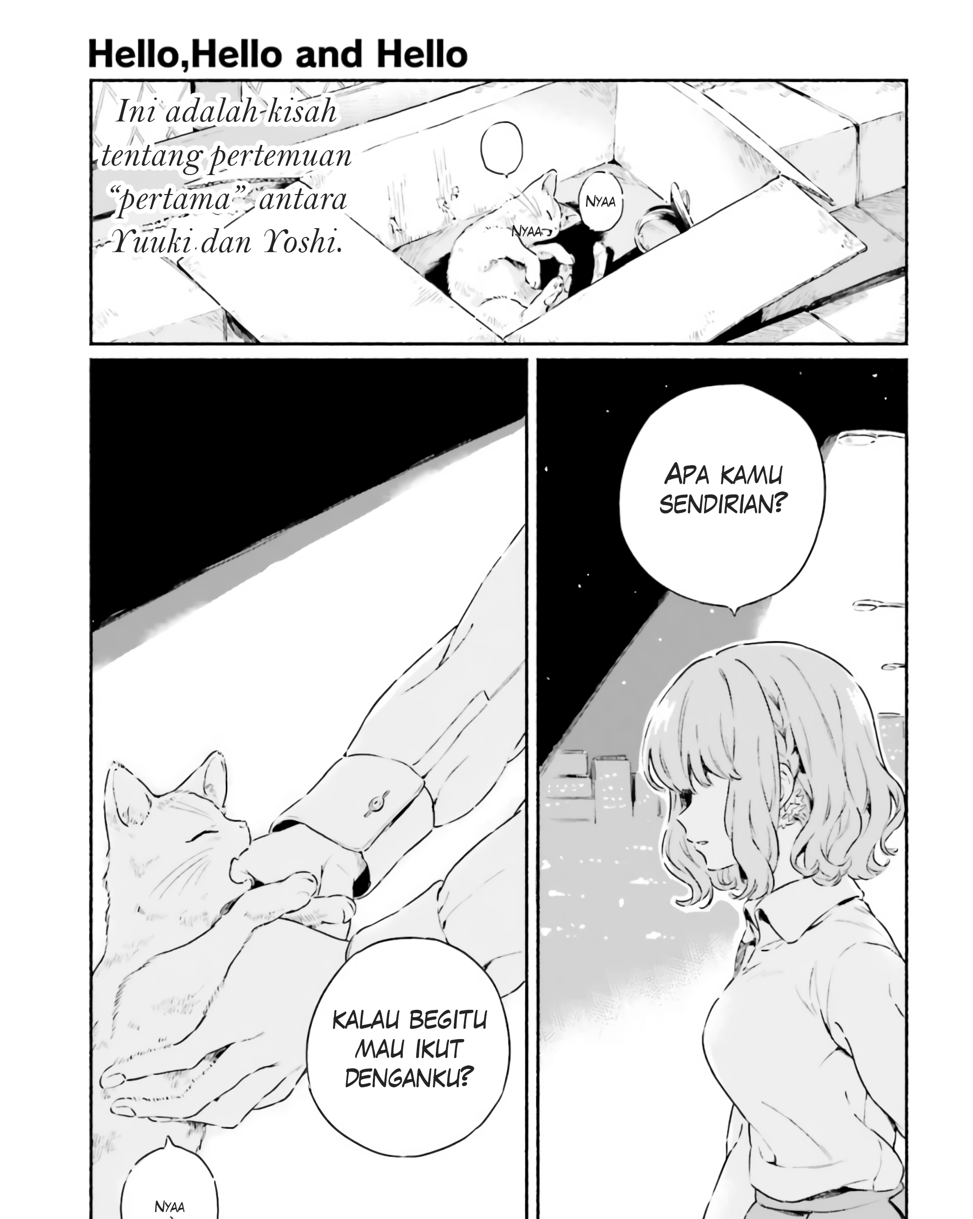 Baca Komik Hello, Hello and Hello Chapter 05 Gambar 1