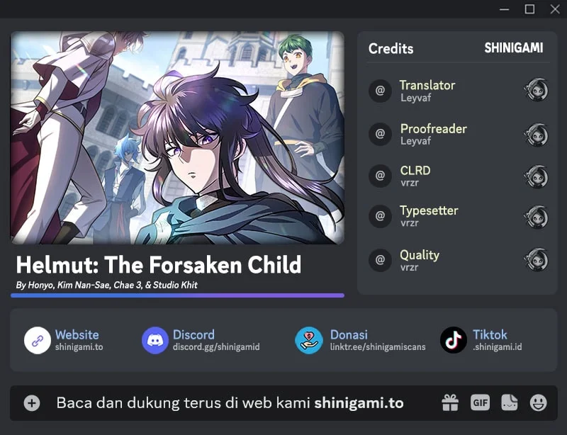 Komik Helmut: The Forsaken Child Chapter 121 gambar 1