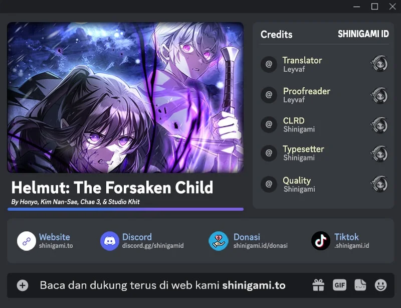 Komik Helmut: The Forsaken Child Chapter 130 gambar 1