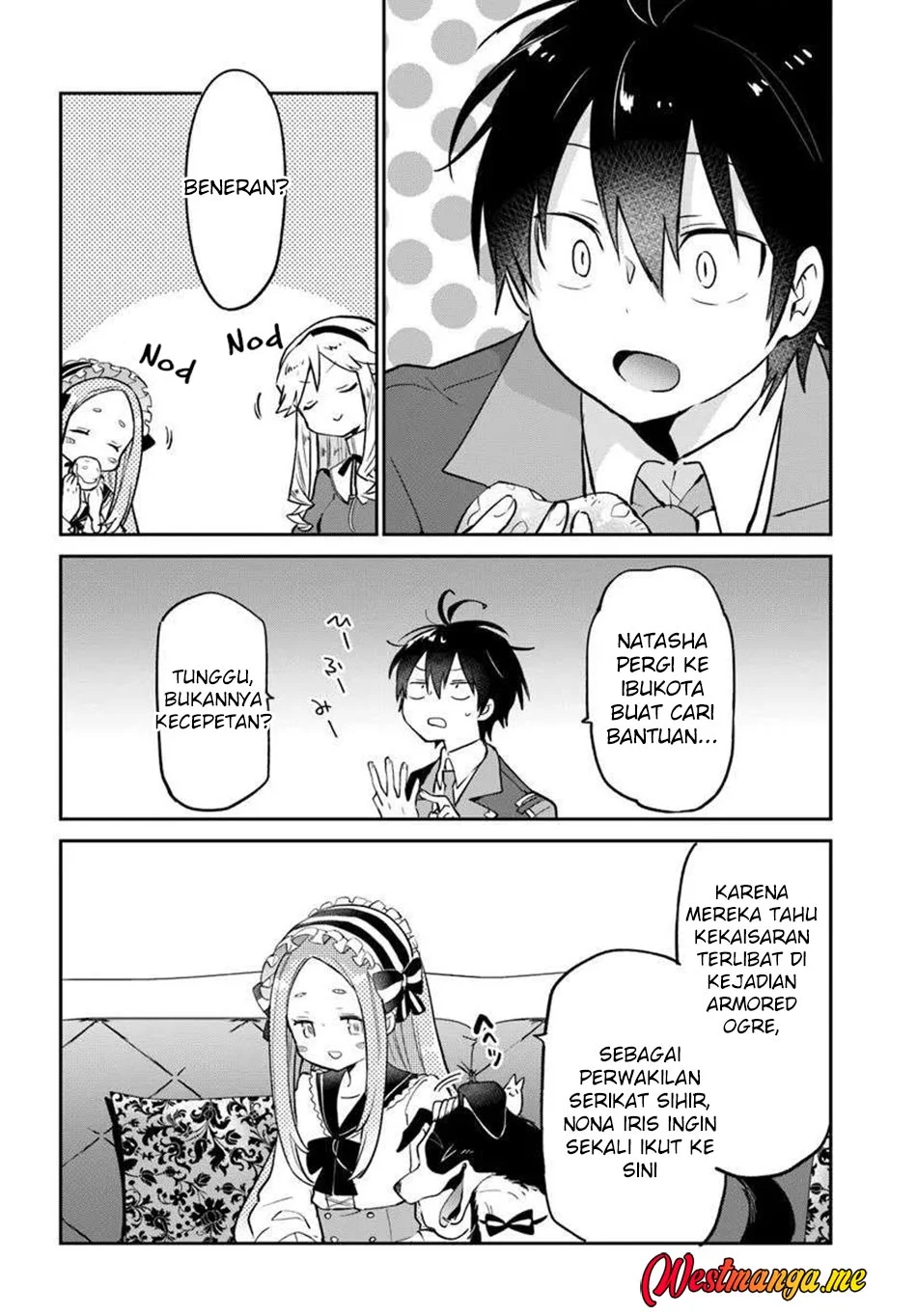 Henkyou Gurashi no Maou, Tensei shite Saikyou no Majutsushi ni naru 〜Aisarenagara Nariagaru Moto Maō wa, Ningen o Shiritai〜 Chapter 53 Gambar 20