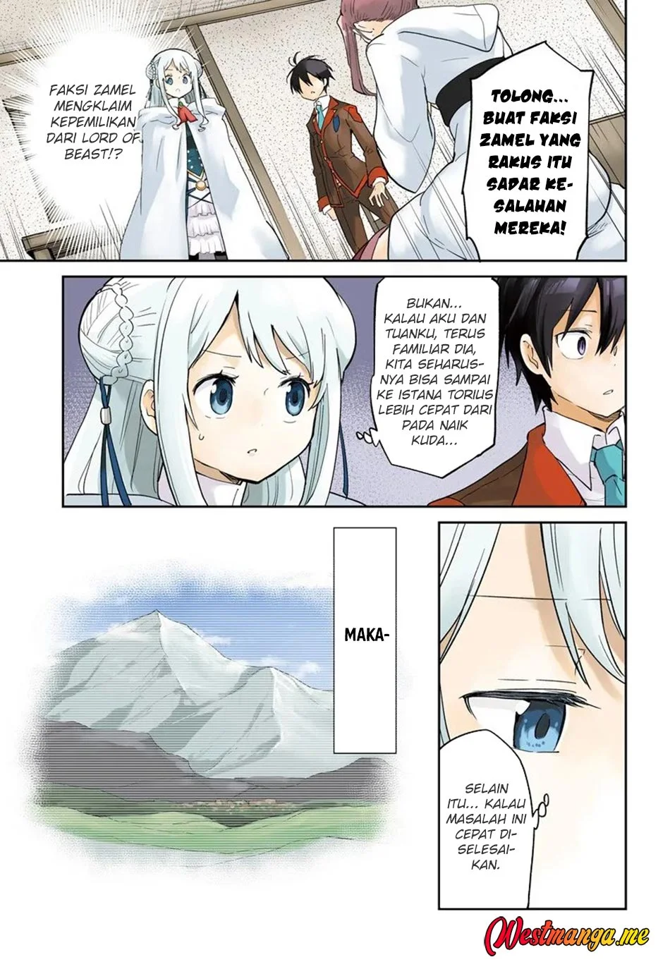 henkyou gurashi no maou tensei shite saikyou no majutsushi ni naru 〜aisarenagara nariagaru moto mao wa ningen o shiritai〜 chapter 57 - Page 2