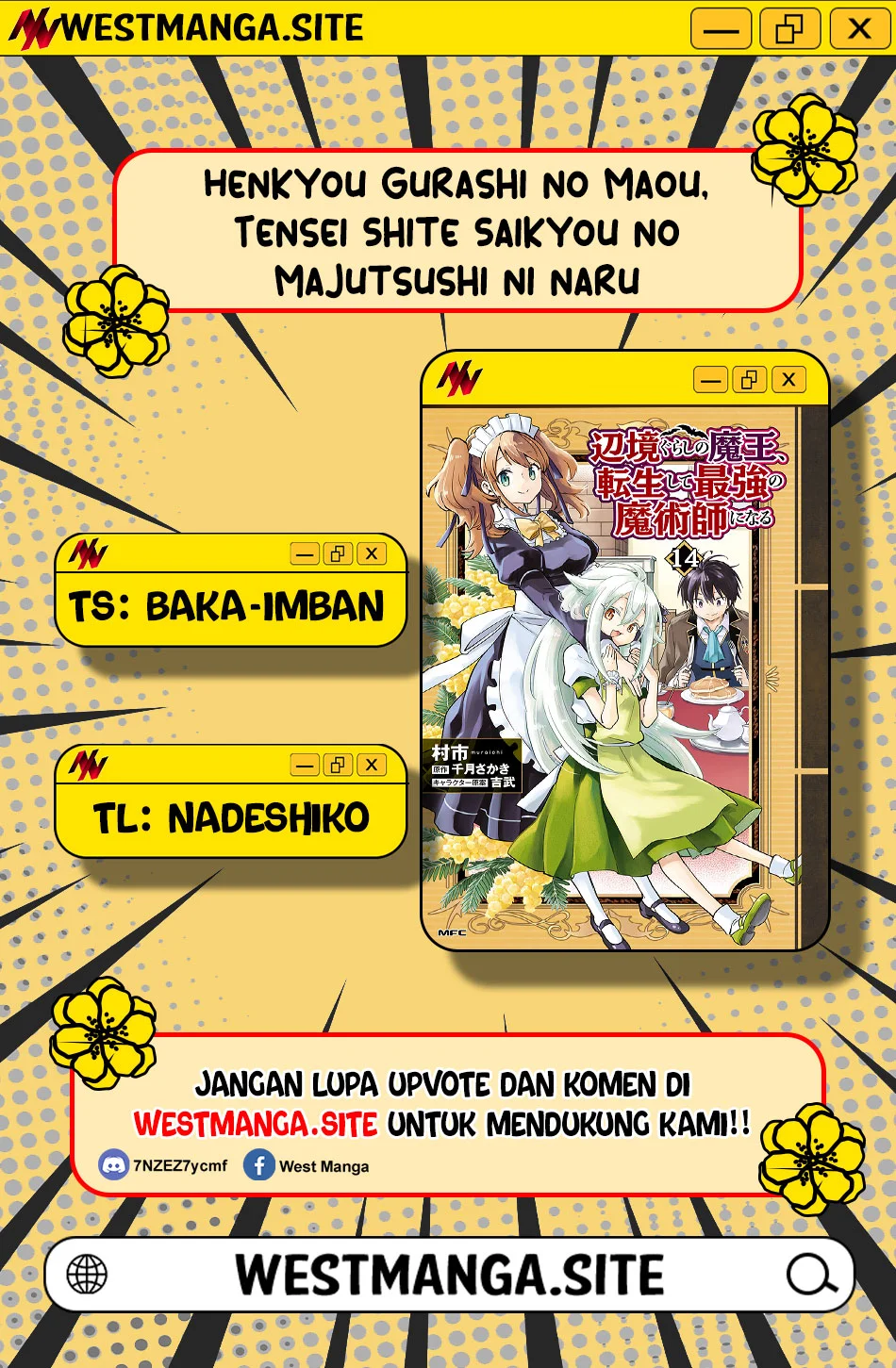 Henkyou Gurashi no Maou, Tensei shite Saikyou no Majutsushi ni naru 〜Aisarenagara Nariagaru Moto Maō wa, Ningen o Shiritai〜 Chapter 64 Gambar 3