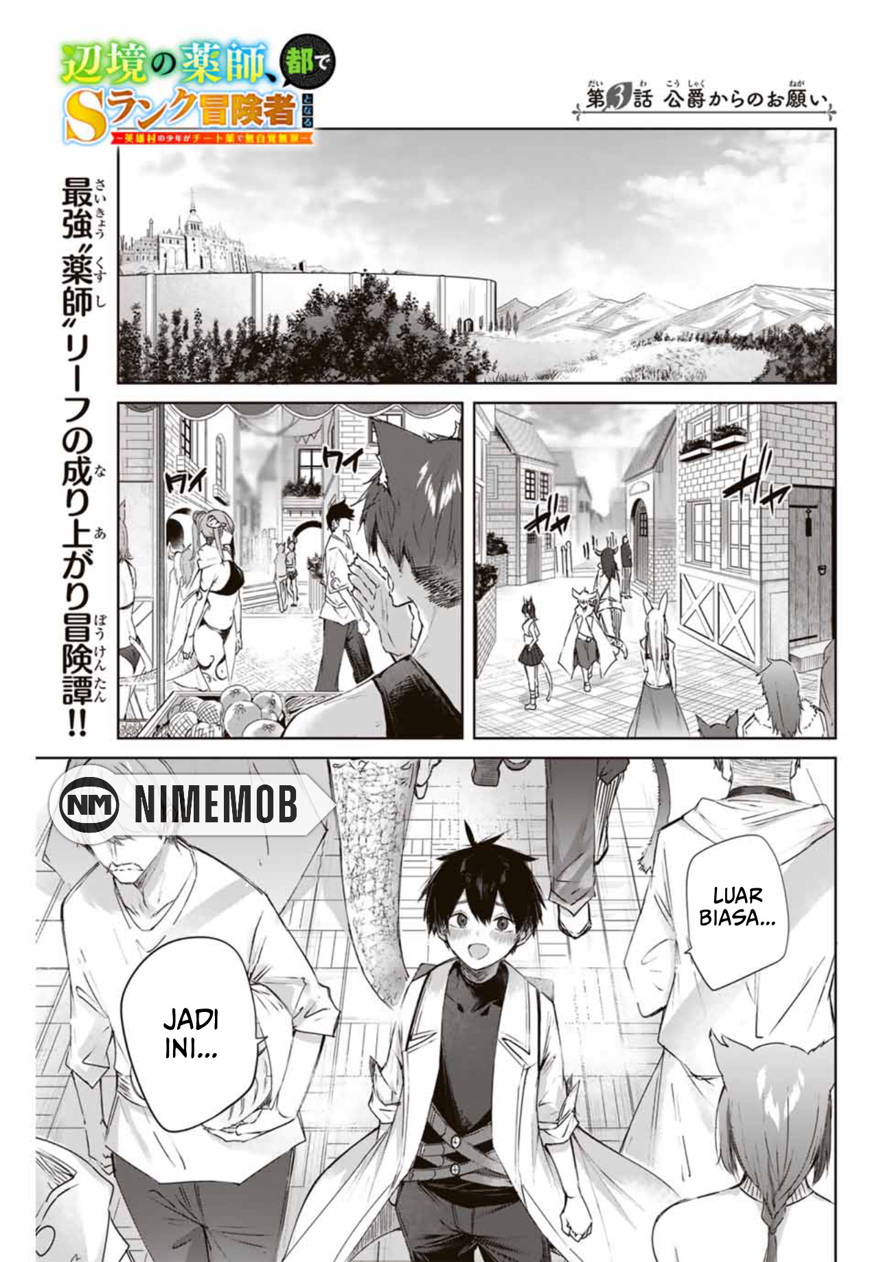 Baca Manga Henkyou no Yakushi, Miyako de S Rank Boukensha to naru Chapter 3 Gambar 2