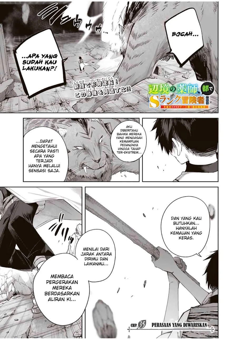 Manga Henkyou no Yakushi, Miyako de S Rank Boukensha to naru Chapter 35 gambar nomor 2