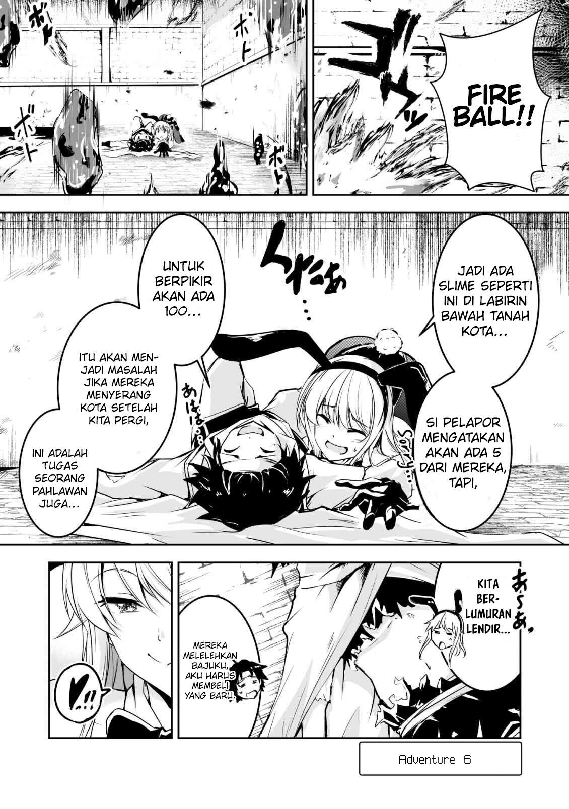 Baca Komik Hero-kun Won’t Set Out! Chapter 6 Gambar 1