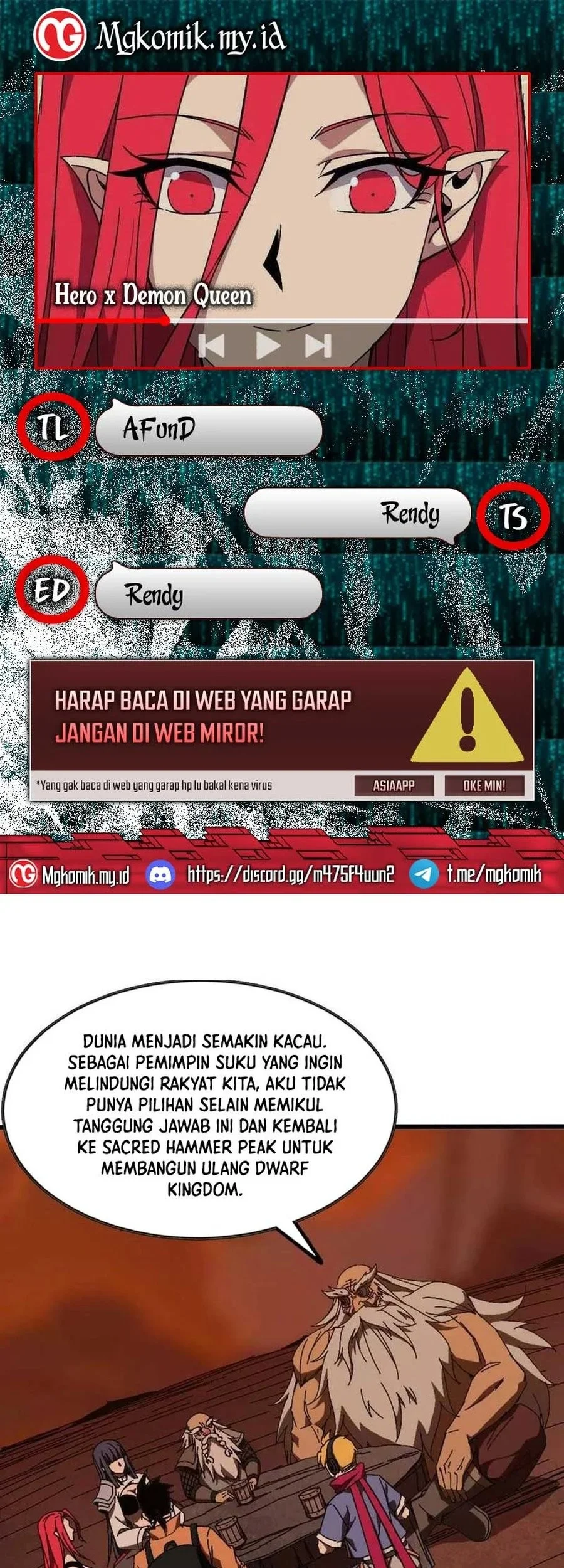 Komik Hero X Demon Empress Chapter 140 gambar nomor 1