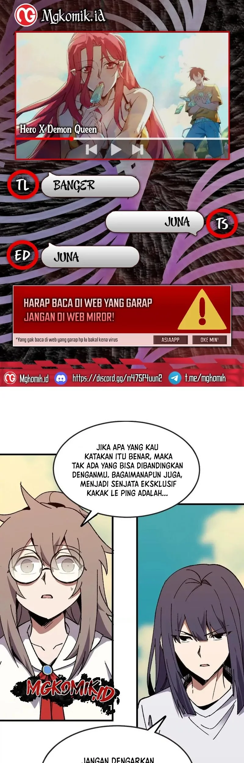 Komik Hero X Demon Empress Chapter 85 gambar nomor 1