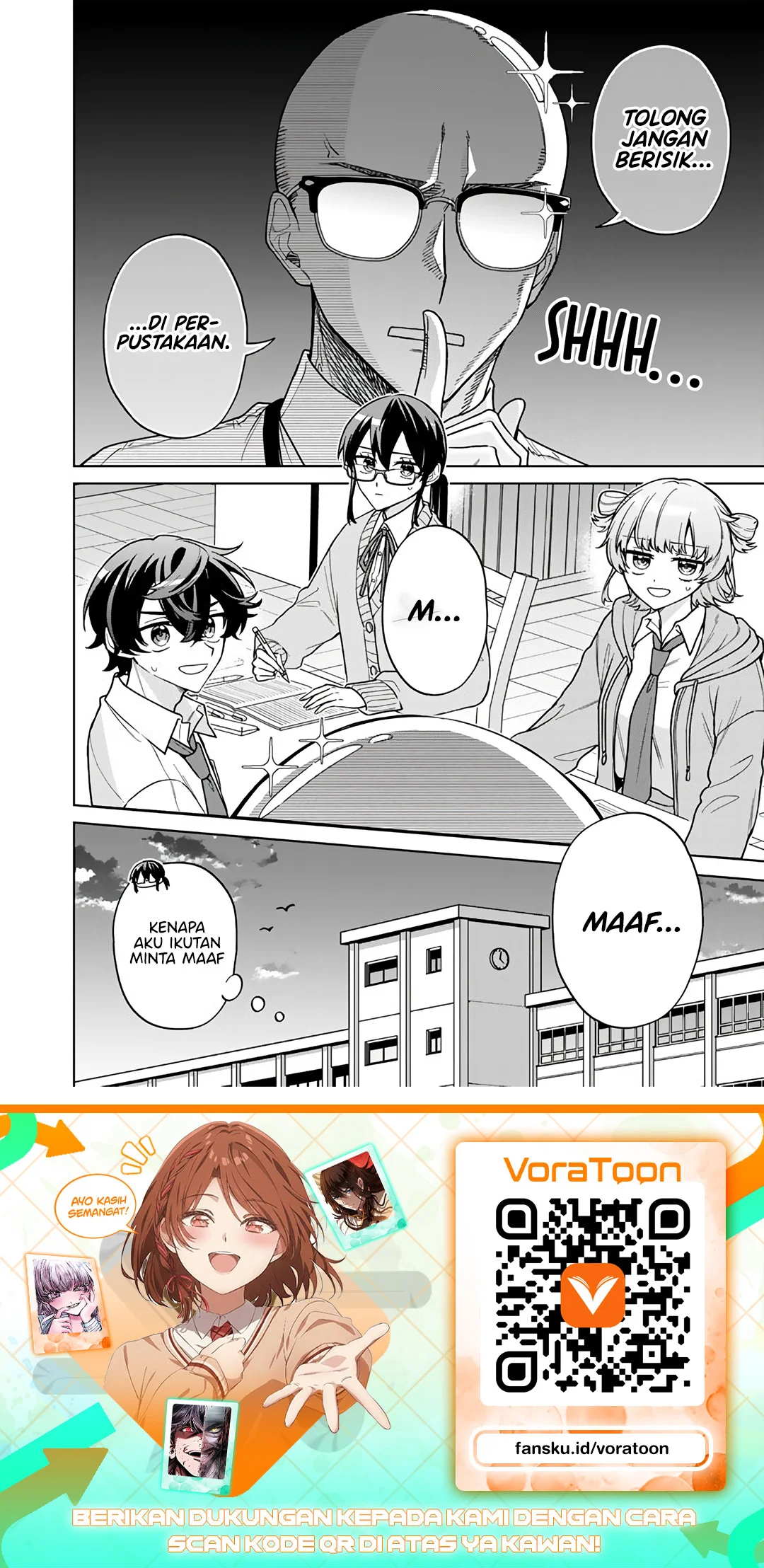Heroine ga Saigo ni Shinu RabuKome Chapter 2 Gambar 23