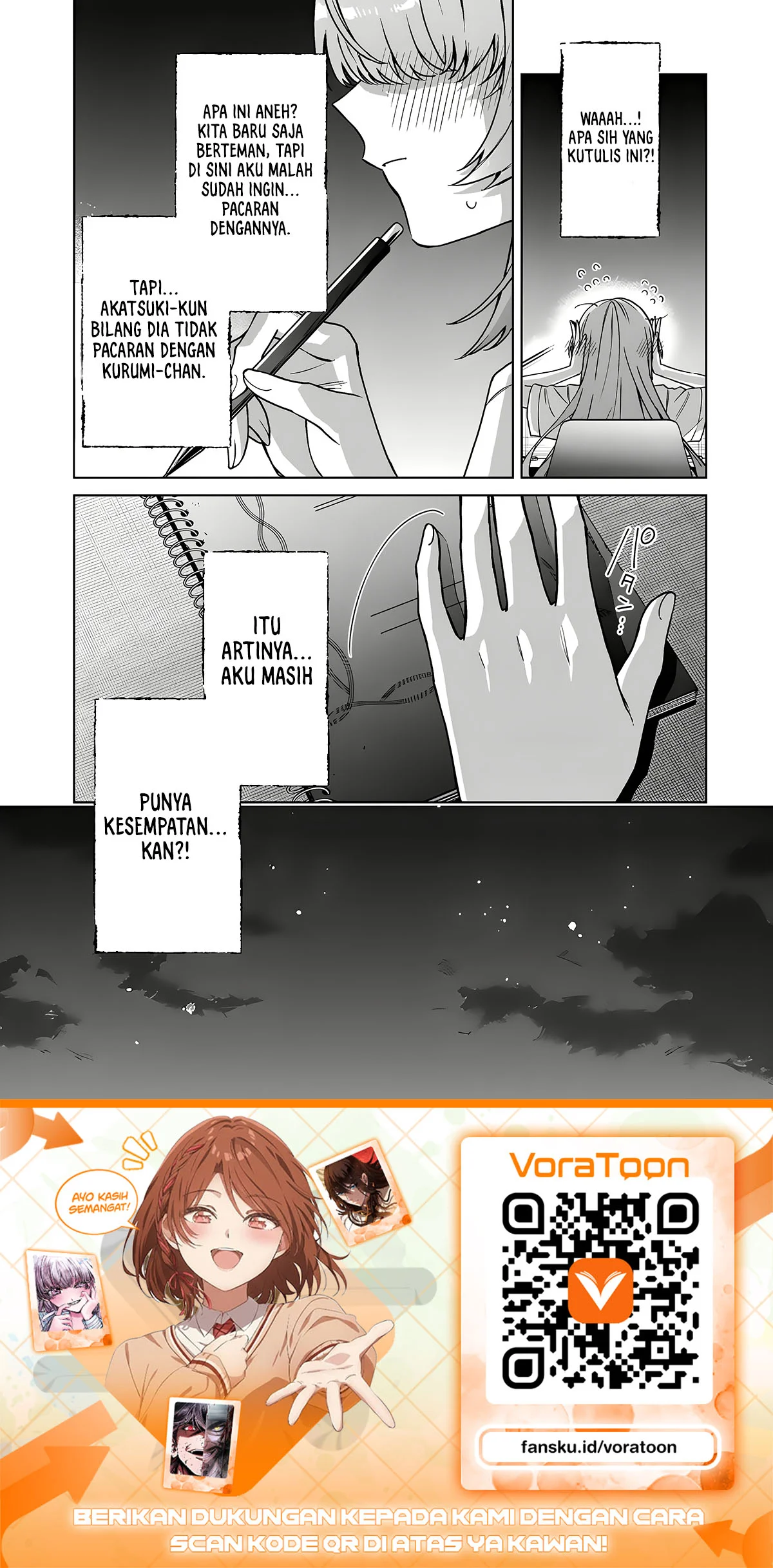 Heroine ga Saigo ni Shinu RabuKome Chapter 4 Gambar 22