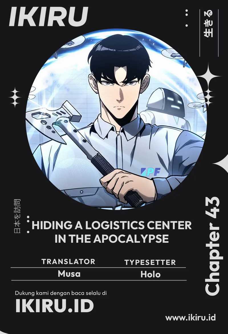 Komik Hiding a Logistics Center in the Apocalypse Chapter 43 gambar nomor 1