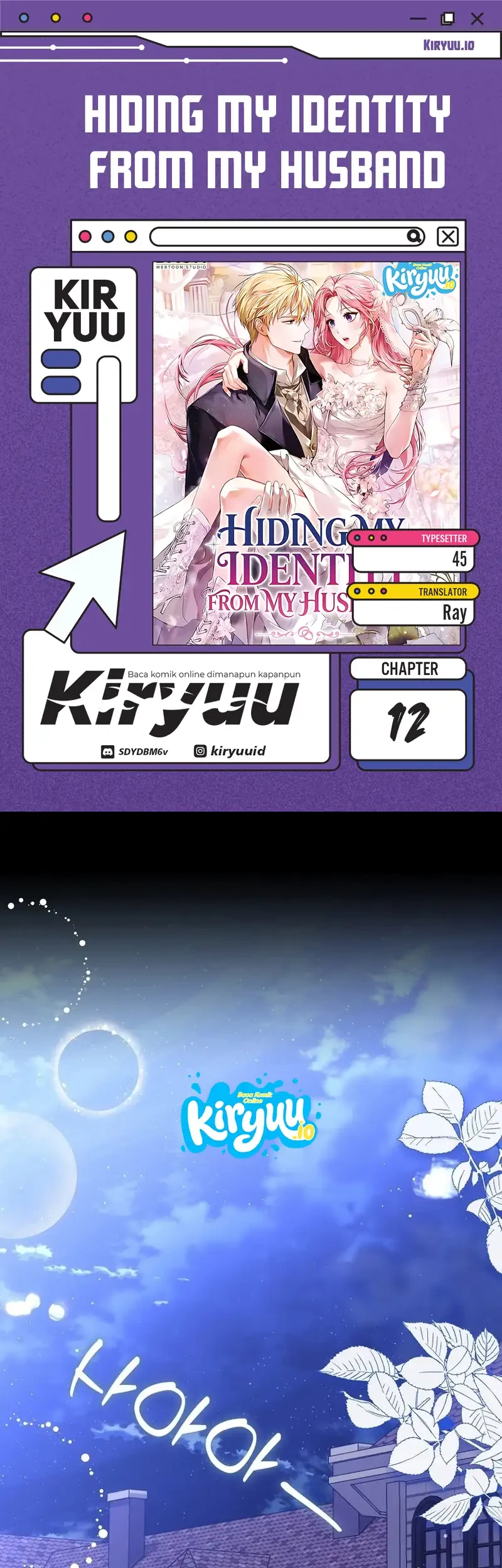 Komik Hiding My Identity From My Husband Chapter 12 gambar 1