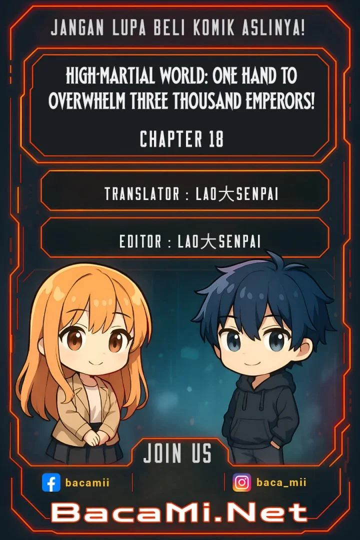 Komik High-Martial World: One Hand to Overwhelm Three Thousand Emperors! Chapter 18 gambar 1