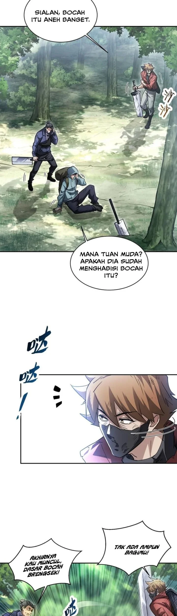 high martial world one hand to overwhelm three thousand emperors chapter 7 - Page 4