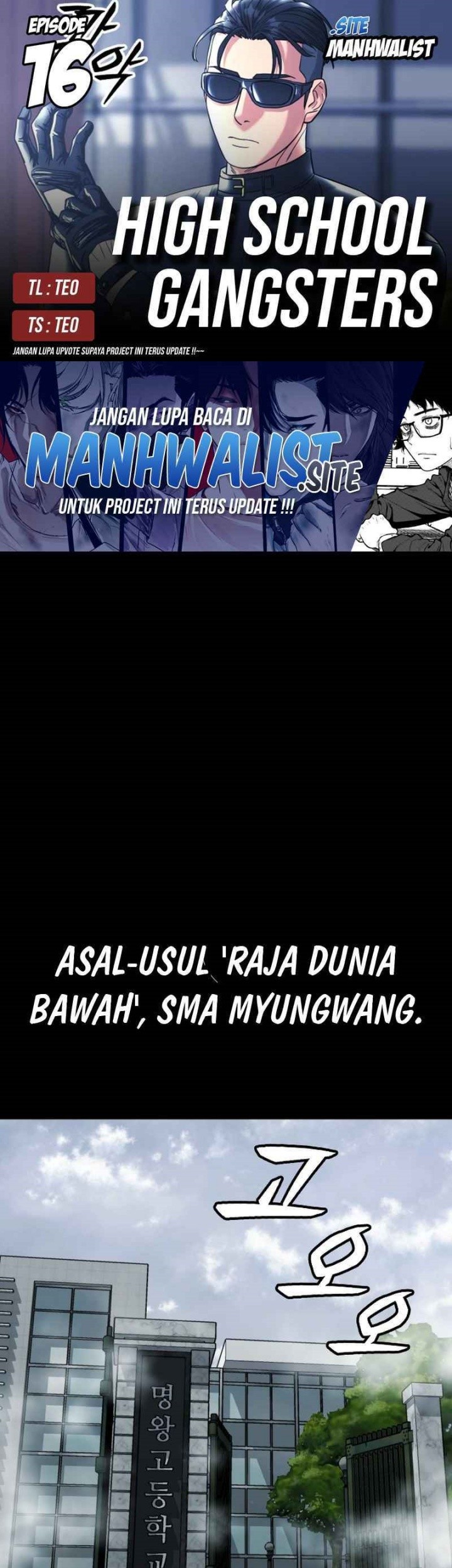Baca Komik High School Gangsters Chapter 16 Gambar 1
