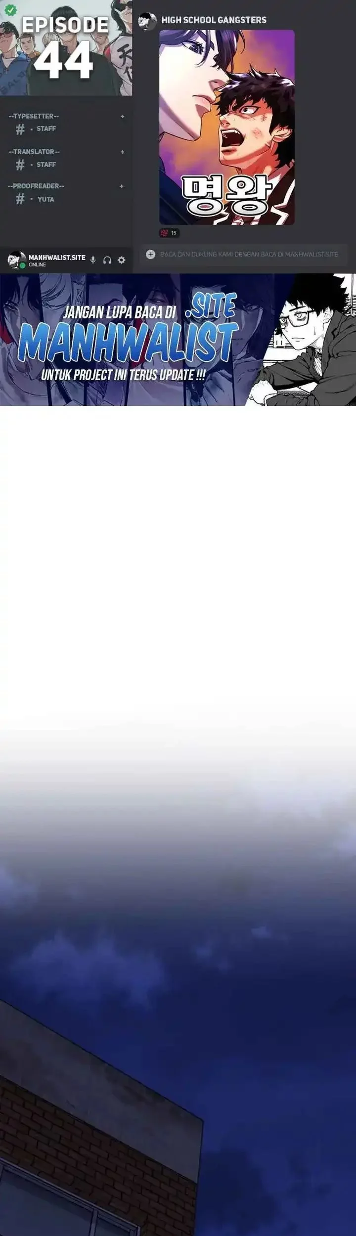 Baca Komik High School Gangsters Chapter 44 Gambar 1