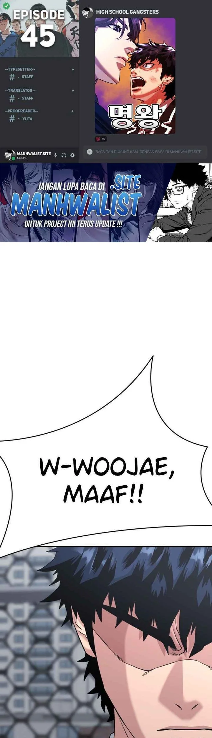 Komik High School Gangsters Chapter 45 gambar nomor 1